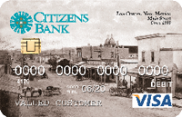 debit card with historical Las Cruces photo from 1800s