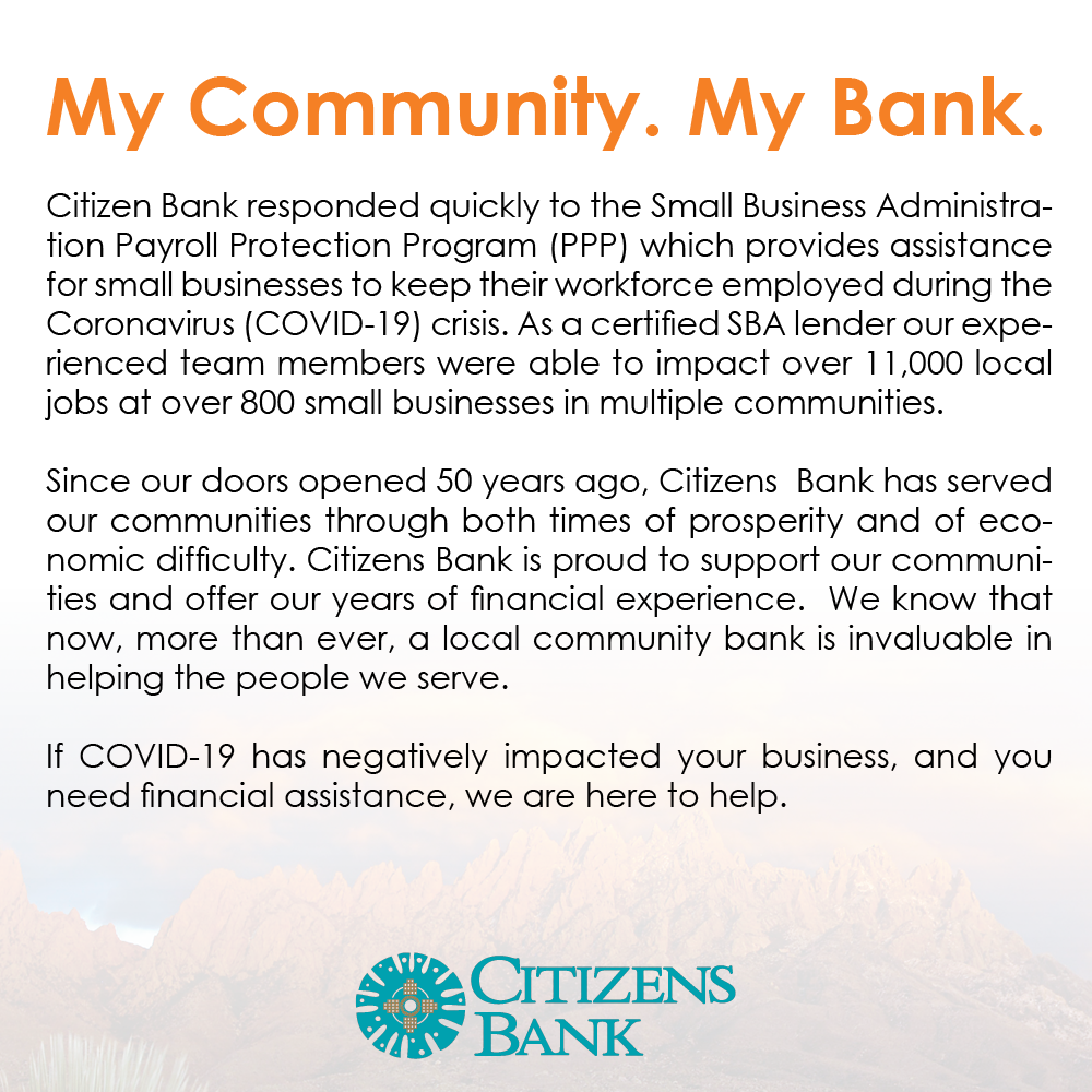 Community Involvement Citizens Bank of Las Cruces