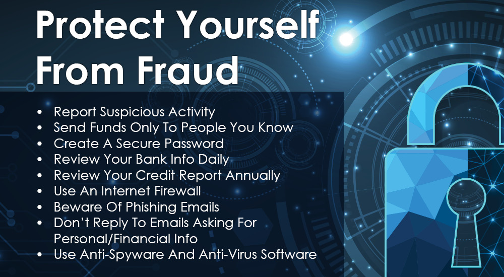 Protect yourself from fraud